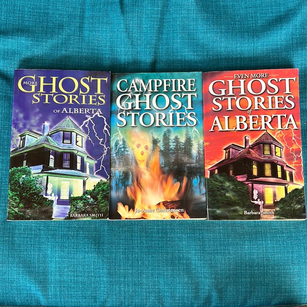 Ghost Story Paper back books, set of 3, see notes